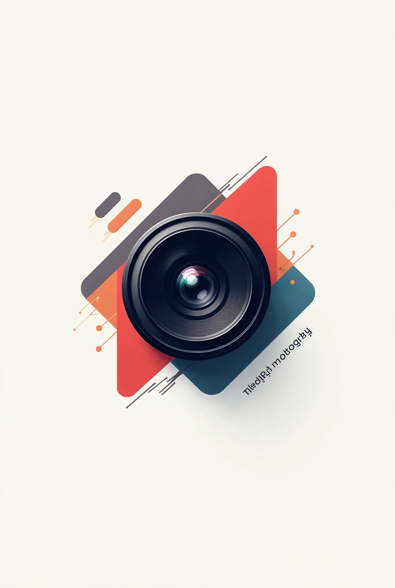 A minimal logo for home and camera profiles