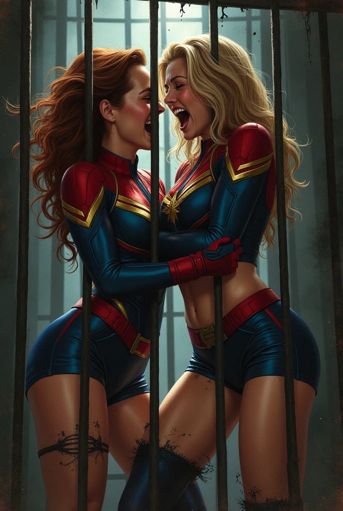 1 boy 1 girl, fellatio, ((SUPERGIRL is on a spaceship in outer space)), (Supergirl is wearing high jump stiletto) ((SUPERGIRL IS WEARING A HEAD HARNESS WITH BALL GAG)), ((SUPERHEROINE SUPERGIRL, Weak position, tiptoes)), (SUPERGIRL is sweaty all over her body), headgrab blowjob, fellatio, thick long erect penis in mouth, ((SUPERGIRL is wearing a Fishnet garter belt)), ((SUPERGIRL is wearing a thick metal necklace around her neck )), (Your clothes are immoral, your clothes are indecent, your clothes are tight), ((Shibari, arms behind back:1.4)), ((hands on back)), ((rope restraint)), ((Inescapable restraint with ropes)), (obra-prima, melhor qualidade) 1.5, 1girl, sozinho, (sexy, mulher bonita, rosto perfeito, olhos perfeitos) corpo inteiro, ((High Definition Face)), nipple clamps, pussy clamps, 