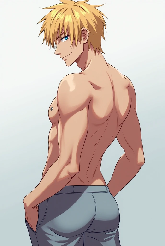 boy, blond, Beautiful, beautiful body, Brown eyes, realistically, masterpiece, Best quality, detailing, anime art, фотоrealisticallyсть