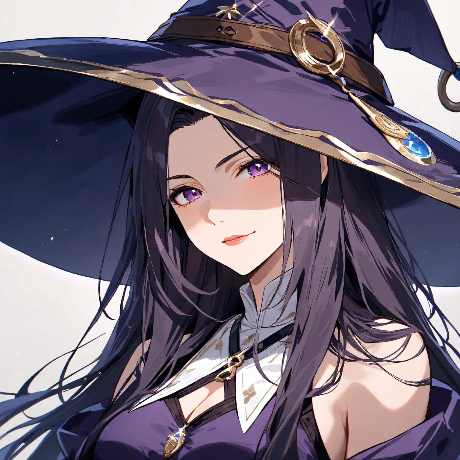 Cool futuristic witch