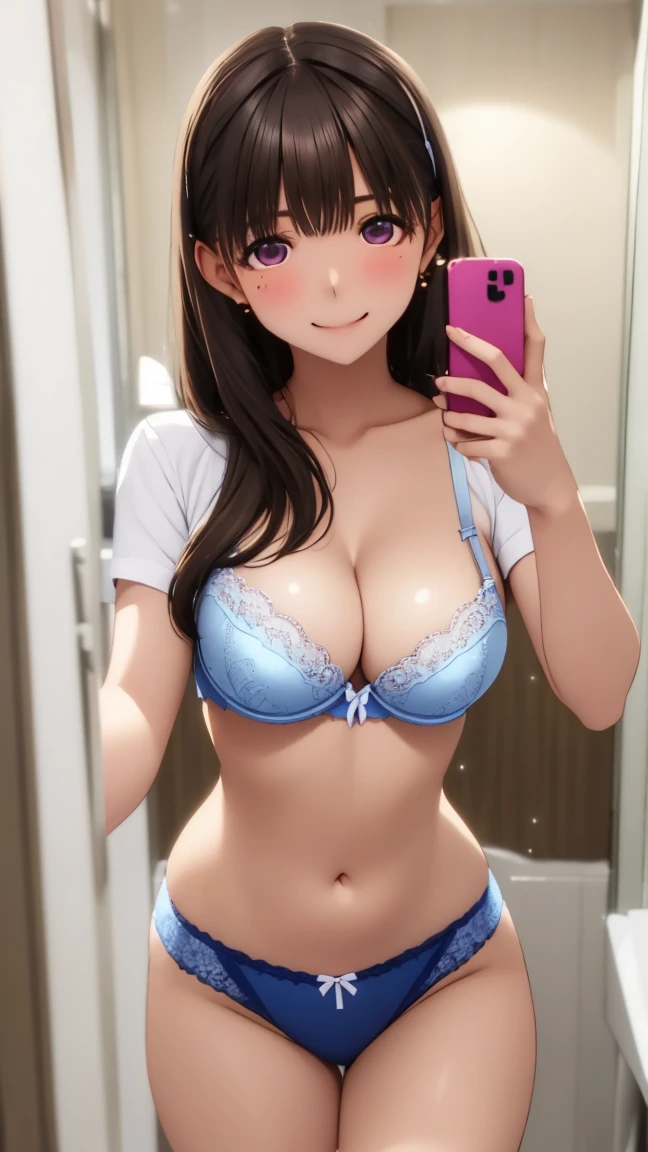 show their breasts