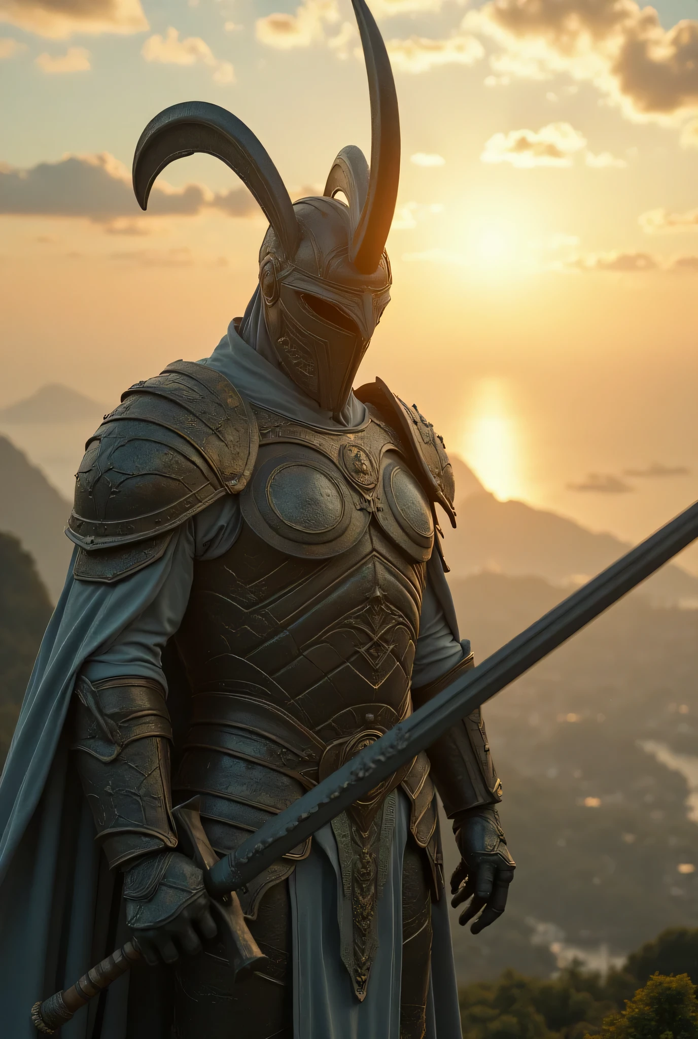 A dragon wearing armor