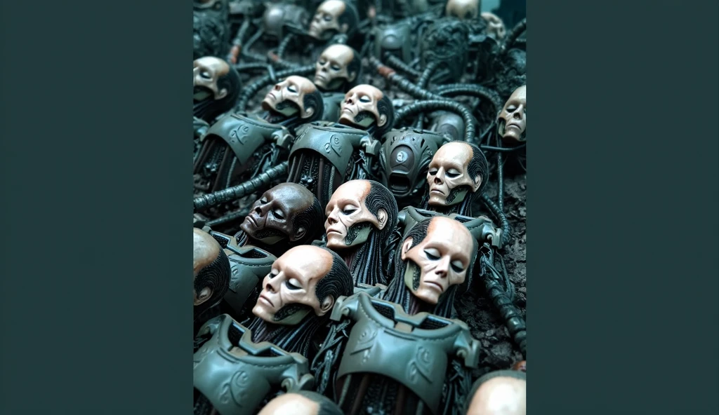 (3D rendering:3.1) in (medium full shot:3.1) of lot of characters from a movie for (Galaxy of Horror), inspired by Hans Bellmer and Greg Rutkowski, futuristic apocalypse, stalenhag, metal album cover, gwar, heavy metal band promo, (with Creepy, Sci-Fi, Fantasy and Horror:2.9) retro sci fi, Horror movie, very detailed body, moody, epic, shot on Kodak Vision3, (intricate details:2.4), (hyperdetailed:3.1), (8k resolution:3.1), (high detailed:4.1), lot of detailed, high quality, soft (cinematic:3.3) light, dramatic atmosphere, atmospheric pespective, (impactful art:2.8), rich colors, (3D rendering:3.1)