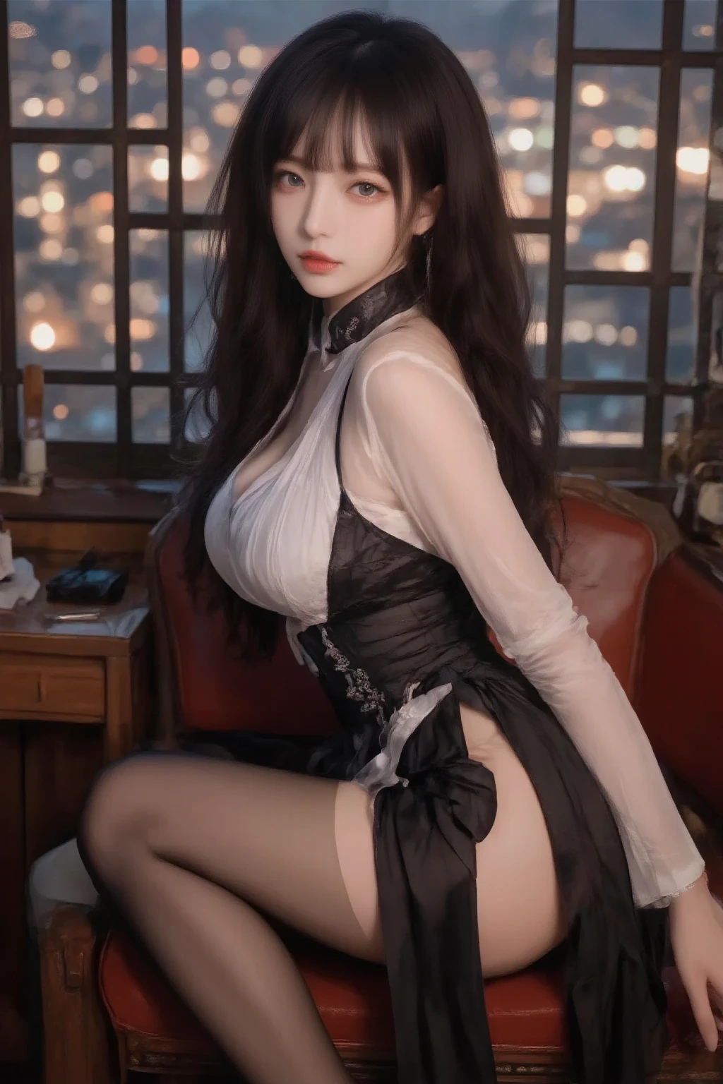 woman in corset,Cyberpunk dark fantasy, brown corset, in detailed steampunk dress, gorgeous one , Complex body, complex clothing, elegant corset, Bigchest, (((humongous large breast))),Intricate Fantasy Dress, rococo cyberpunk, Wear a corset, (((Visible nipple)))ornamental gothic - cyberpunk, anatomically perfect, made of intricate lace skeleton