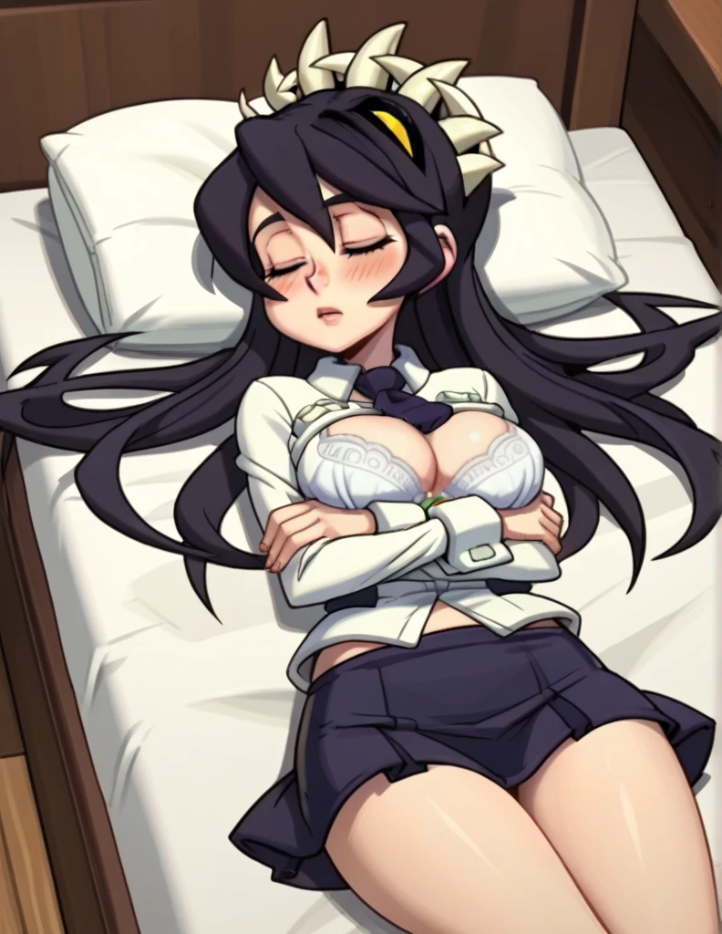 (((maid clothes)))), (((Big)))), Drunken eyes,