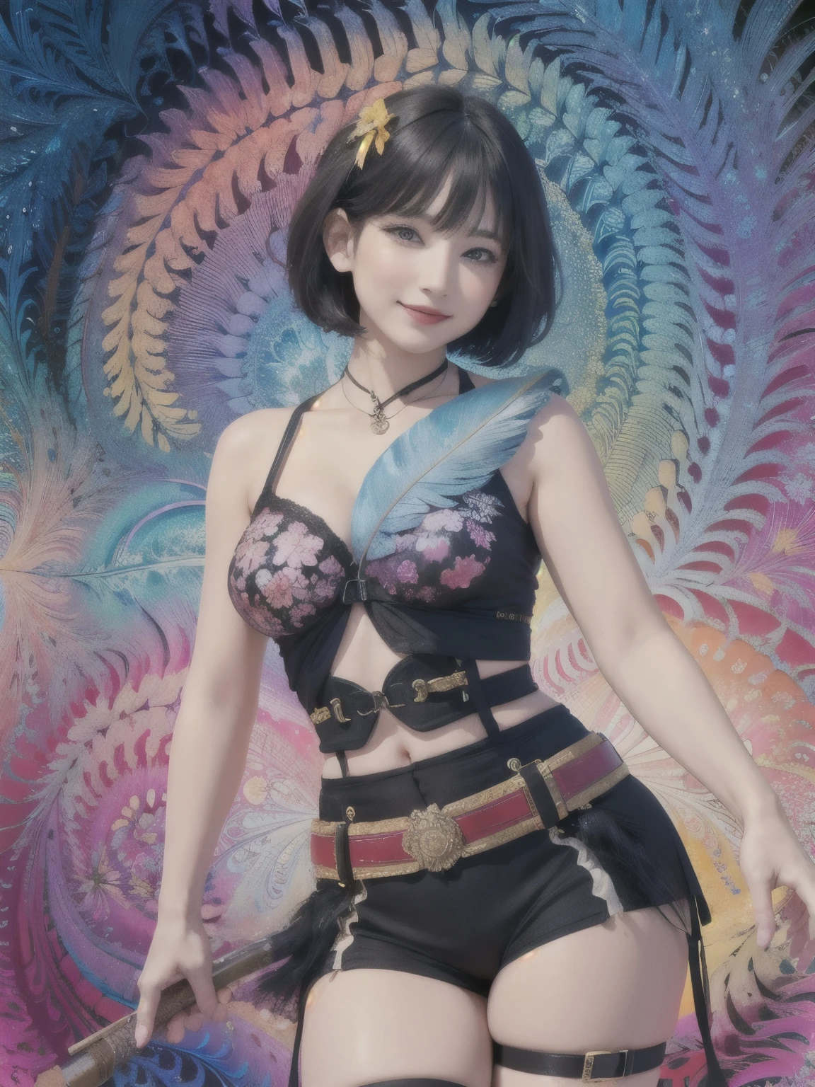 Highest quality, Official Art, masterpiece, Fabric Shading, High resolution, Very detailed, colorful, detailed, High leg samba micro costume:1.5, Microwave is fine:1.9, 1 female, Age 25, Black Hair, short hair, bob cut, One Length, BIG ASS:1.9, A bustling boulevard, sunny, skinny, {{Surrounded by male photographers:1.9}}, She has been photographed by many male photographers..:1.7, There is a snowstorm, Blessed, welcome:1.5, Camel Toe:1.9, G