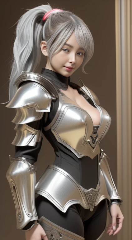 (High resolution,masterpiece,highest quality,Very detailed CG, anime, official art:1.4), realistic, photograph, amazing detail, all complicated, luster and luster,great many layers, 8k wallpaper, 3D, sketch, cute, figure,( alone:1.4), perfect female proportions,villain's daughter, (Fusion of dark brown cockroach and lady:1.4), (brown cockroach form lady:1.2), (brown cockroach woman:1.2), (Fusion:1.2), (alone:1.4), (evil smile:1.2), muscular, abs, (Cockroach brown exoskeleton bio insect suit:1.4), (Cockroach brown exoskeleton bio insect armor:1.2), (brown transparent cockroach feathers:1.4), (brown cockroach antenna:1.3),