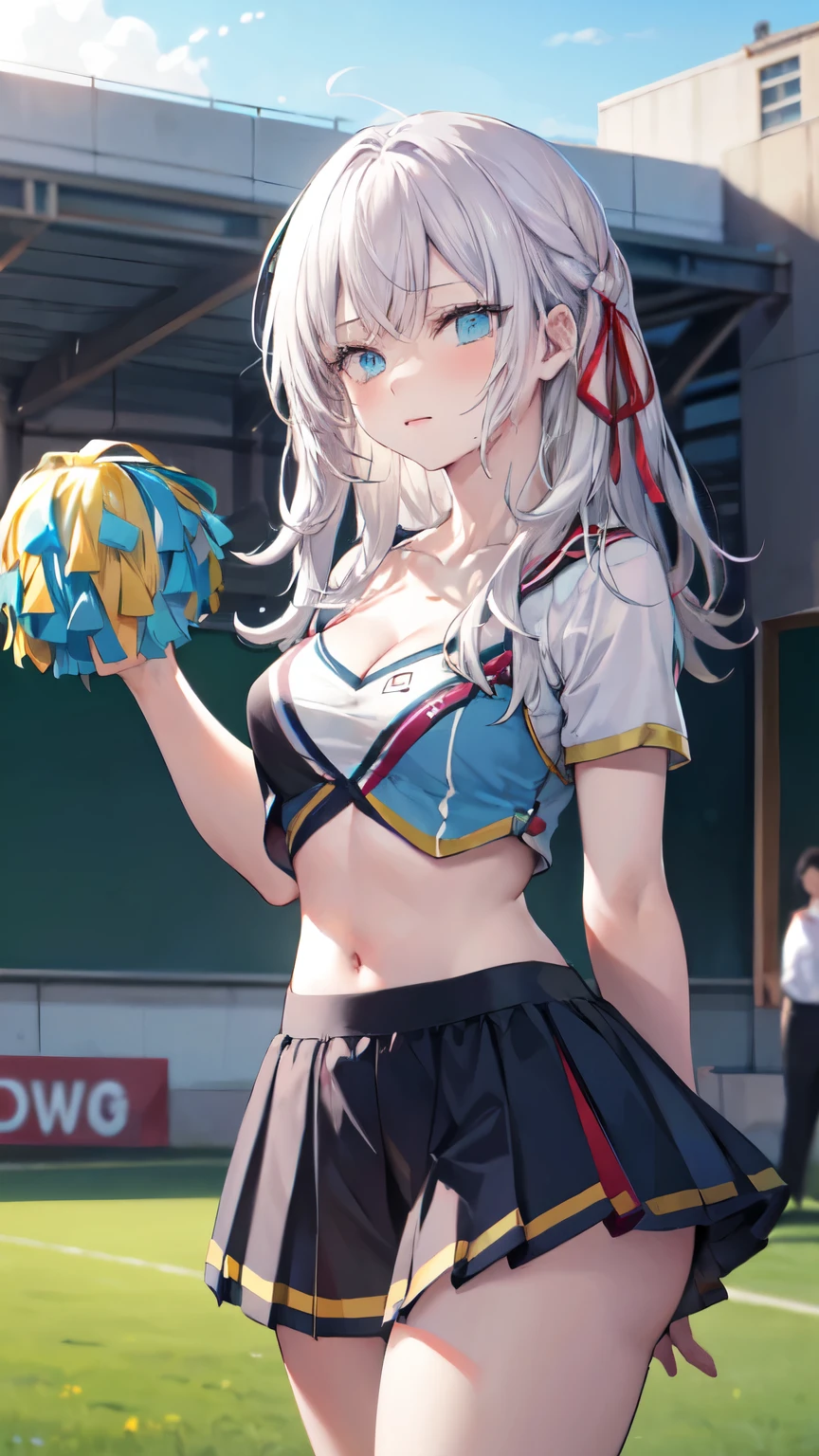 beautiful eyes,blue eyes,(short check skirt:1.3),(black stockings:1.3),(sleeveless polo shirt:1.3),
BREAK,
(professional bowling:1.3),(blurry_background:1.5),
BREAK,
(dynamic angle:1.3),(dynamic pose:1.2),
BREAK,
blush,(smile:1.3),(open mouth:1.2),
BREAK,
(wind:1.5),