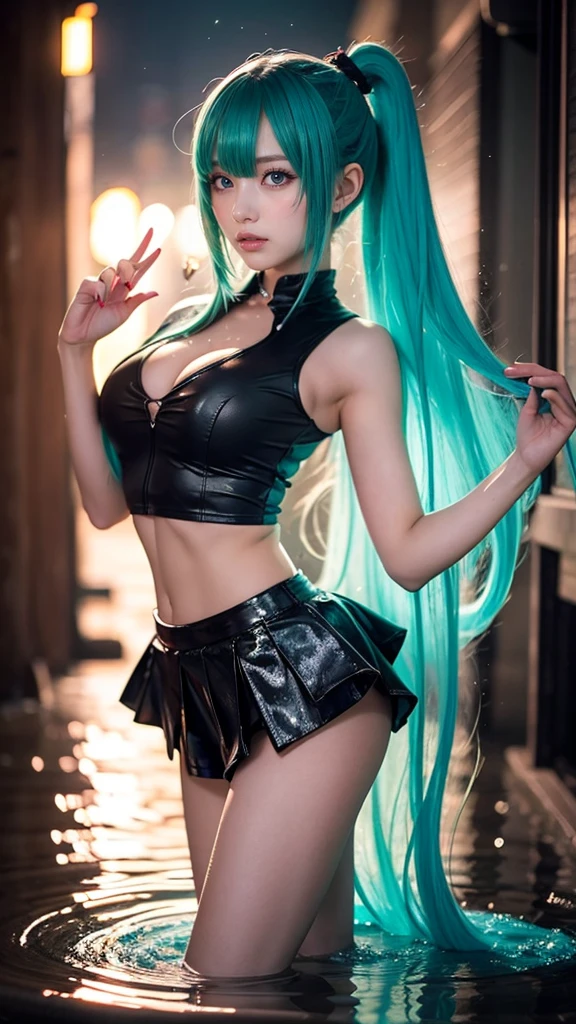 ((Best quality, 8K, Masterpiece:1.3, 1 girl, Beautiful girl)), highres, Cute, Dynamism, Detailed face, Detailed skin, Detailed eyes, Detailed lips, Photorealistic, Raw photo, Natural lighting, perfect anatomy, dynamic pose, toned legs, double eyelid, tear bags, round eyes, moist lips, (colorful body, colorful liquid on the naked body:1.2), colorful hair, rainbow hair, colorful background, japanese girl, cowboy shot, sweaty, smile, liquid art, closed eyes, upper body, pixie cut, blunt bangs, sfw, masturbation, white hair, pov, open legs
