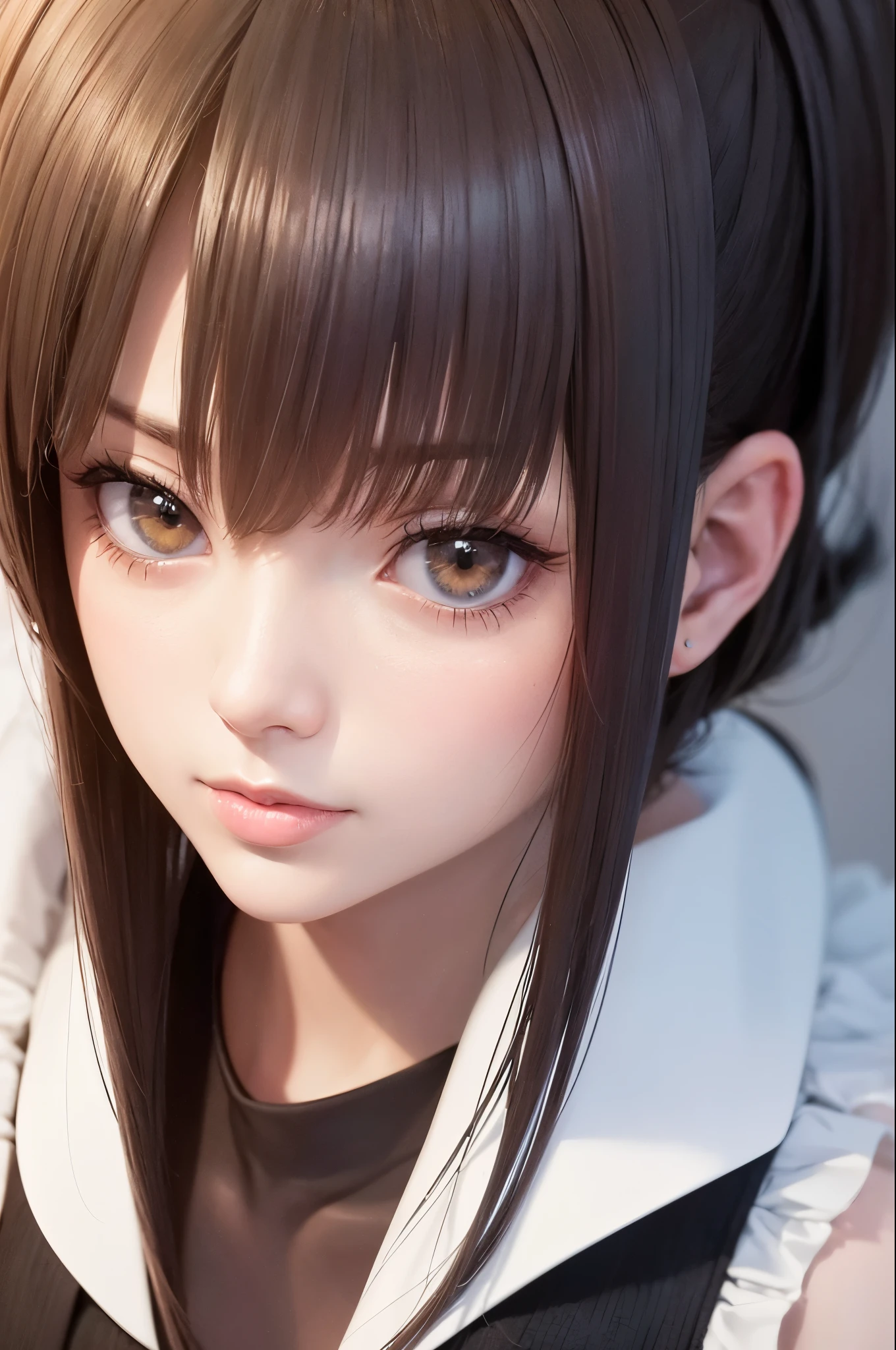 Anime - imagem de estilo de uma mulher em um vestido com uma jaqueta de couro, usando fones de ouvido, photorealistic anime girl rendering, arte cg anime suave, Estilo anime 3D realista, anime. soft lighting, arte de anime realista, arte de anime digital, arte de anime digital detalhada, estilo anime 4K, Advanced digital anime art, anime sedutora, arte digital estilo anime, anime estilo 3d