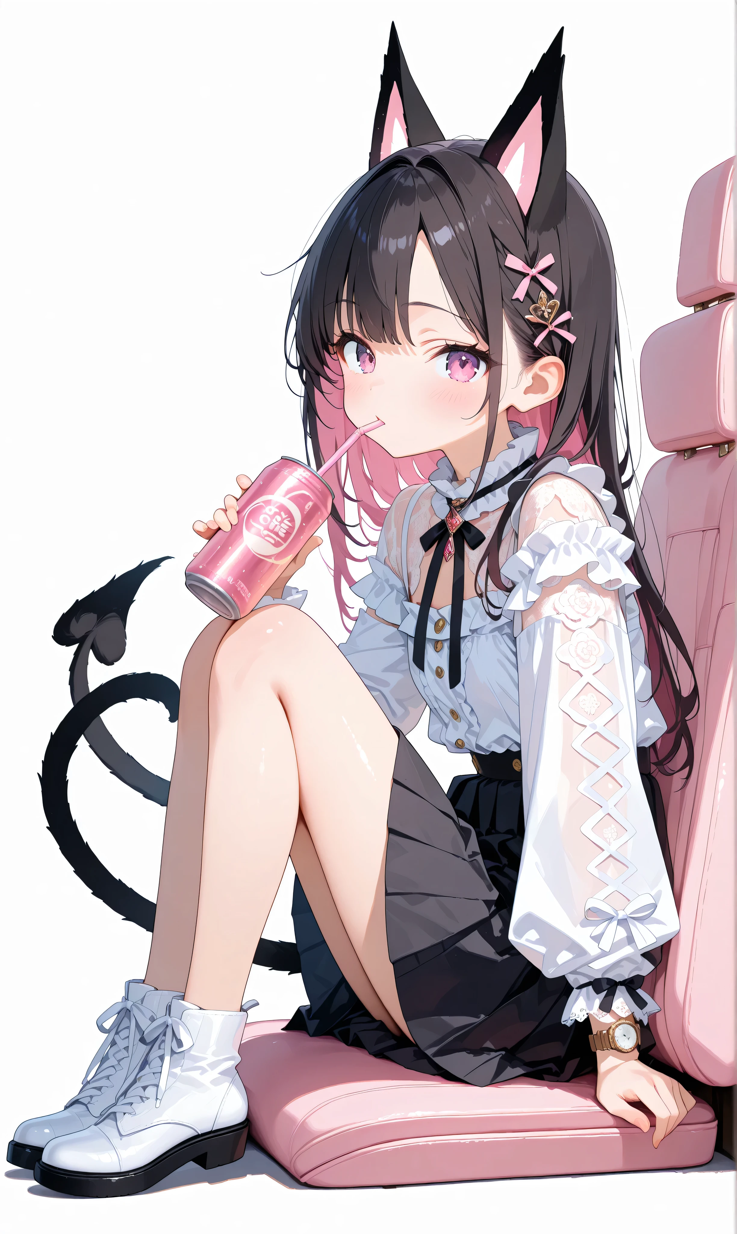 girl、かわいいgirl、（small breasts、A cup）、flat chest、skirt、camisole、
