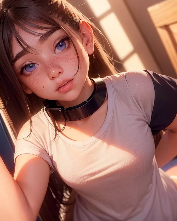 Makima with the face of Margot Robbie (chainsaw man), highest quality, Super detailed, 1 girl, alone, Standing, redhead, long braided hair, golden eyes, bangs, very small pointed chest, white shirt, tie, looks slutty,, (bad: 1.2), looking at the viewer, (face to face: 1.3), (dark background, rock: 1.3), From above, Sharp contrast, beautiful and fine eyes, cat focus, Low - Angle,(Take a full body photo),ベッドてurinate,full nude,embarrassing,Hide the nipples with your hands,put your hands behind your head,please open your legs,turn your face away,Face of disgust,scream,enjoy intensely ,I'Iはけいれんを起こしています,urinate,soaking wet body,bathe in white foam,Piledriver,touch pussy,man and woman in love,composition of men and women ,violence between men and women,Man touches ,Are crying,shed tears,dildo,Gonzo,I like,facial,Bukkake,