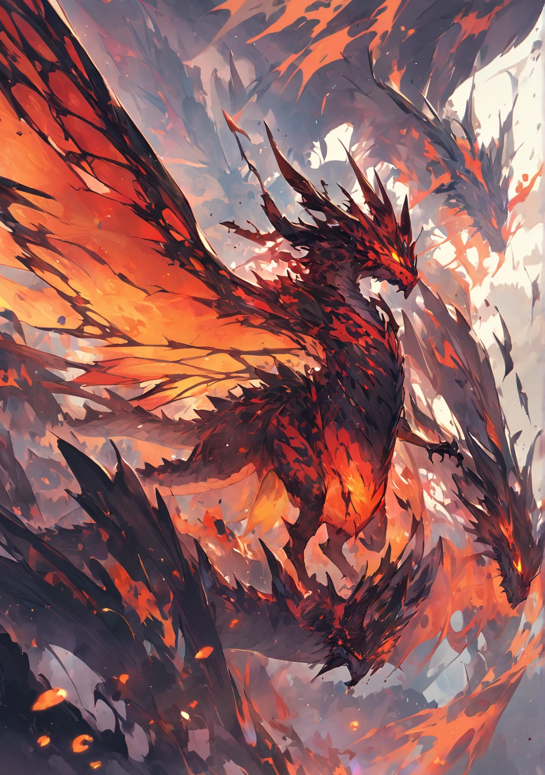 Effect: 1 Japanese Fire Dragon turns to the right.