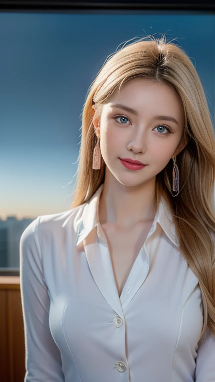 masterpiece,Highest image quality,Super details,sexy smile,amazing face and eyes,(Extremely detailed beautiful face), (The sexiest look), Snow-white breasts,Naked room,(best quality:1.4), (Super detailed), (Extremely detailed CG unified 8k wallpaper), The content is very detailed, original photo, Professional photography, ((business suit)), (Open business shirt), Indoor and below, (Office room, Dark Night Classroom,), (night sky), depth of field,Blushed,raised eyebrows,very shy,Blonde hair, blue eyes,Ruddy complexion,looking at the audience,Dreamcatcher earrings,epic,concept art,best quality ,extremely delicate and beautiful, Very detailed,best quality, official art, Extremely detailed CG unified 8k wallpaper, Huge files big and small , Super detailed, high resolution,positive focus,Blonde hair, blue eyes,Beautiful and delicate face,sparkling eyes,The most beautiful woman in the world,Mature lady,pretty smile,Expose the lower half of the bulb,Round and plump breast balls,firm breast balls,Ultra thin,translucent,