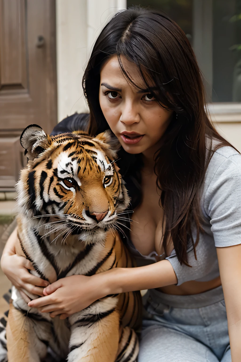 Tiger and wolf hybrid