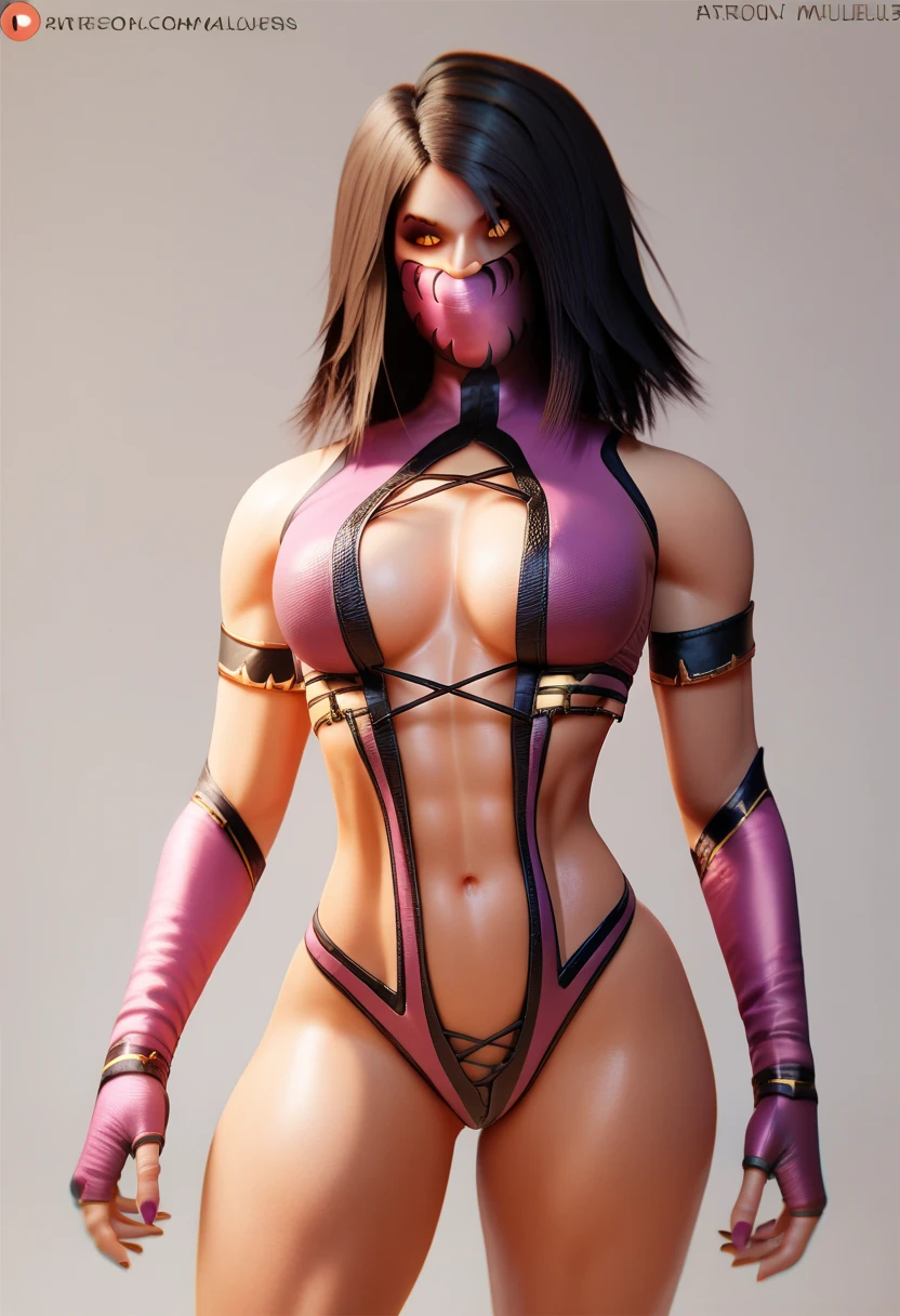 (Foto de alta qualidade, ultra realista, 8k, personagem do jogo (MORTAL KOMBAT)), ((Mileena wearing demonic mask)) super beautiful with angry expression, seu traje roxo de sangue, foto tirada de perto, normal hands, dedos detalhados, obra-prima, (realista 8k, foto-realista: 1.37), realista detalhado, 1girl, cabelo longo:1.5, cabelo preto:1.2, olhos roxo vermelhos:1.5, erotic, semi nua, olhos brilhantes, (( Mileena do jogo mortal kombat )), ninja wearing mask of Japan, armas, kimono, vestido, maior roxo de guerreira ,((mortal kombat)), seios longos grandes caidos, mamas longas gigantescas aparecendo, pose de luta abrindo as pernas, pernas arreganhadas mostrando pelos pubianos, olhar sereno, templo, meditation, (Ninja Mask), eyes to the sky, (pelos pubianos saindo da calcinha, nudes, , micro calcinha enfiado nas partes intimas, pornografia), demonic mask, reflection, (fundo da foto: mostra a luz da lua, lua, flor de cerejeira), ela usa espadas, ninja sexy corpo quente, Pornografia