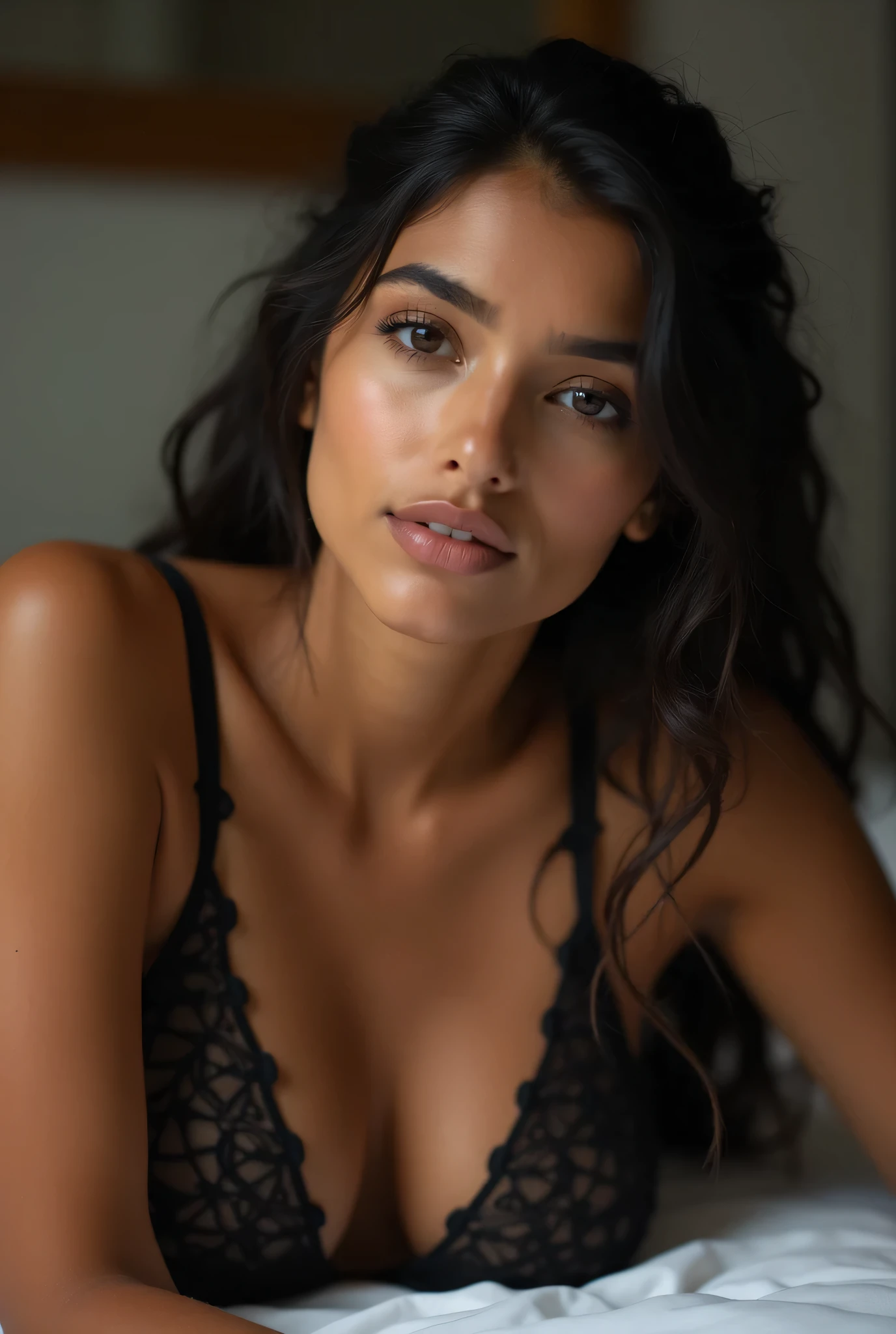14 y/o indian in wet bra, small breasts,