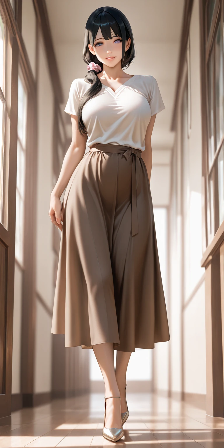 (Light brown curly hair buns),Long Bangs,
Clear light blue hair color,Randomly curled hair,Hair braided on both sides,Hair swept away by the wind,