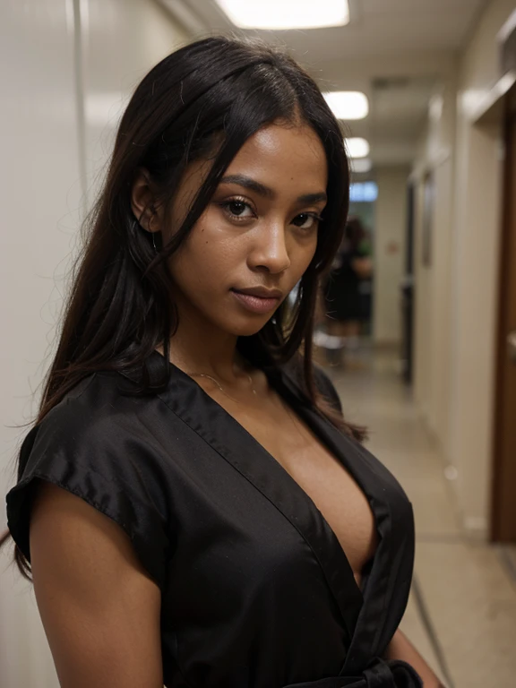 ebony woman , full wet lips,{dark brown hair, long hair, blown hair, [[large breasts]], medium breasts, purple eyes}, wet, {sweat} , bedroom wearing glasses, hairy pubic hair, full body, sexy model, (sitting, laying down, kneeling, spreading legs), ultra realistic 8k cg, picture perfect face, flawless, clean, masterpiece, professional artwork, famous artwork, cinematic lighting, cinematic bloom, beautiful eyes, ((perfect female body, narrow waist, preppy ivy league style sweater vest and slacks with bold stripes and classic colors college woman , complex makeup, precision and skill to perfection in photography study, modern photographer technique making a stunningly anatomically accurate and beautiful image, dramatic, captivating, sharp, full body, (4k, raw photo, best quality, masterpiece:1.1), (realistic, photo realistic:1.2), ultra detailed, ultra high res, physically based rendering, canon eos 5d iv, full frame, 50mm focal length, iso 100, aperture , 21
