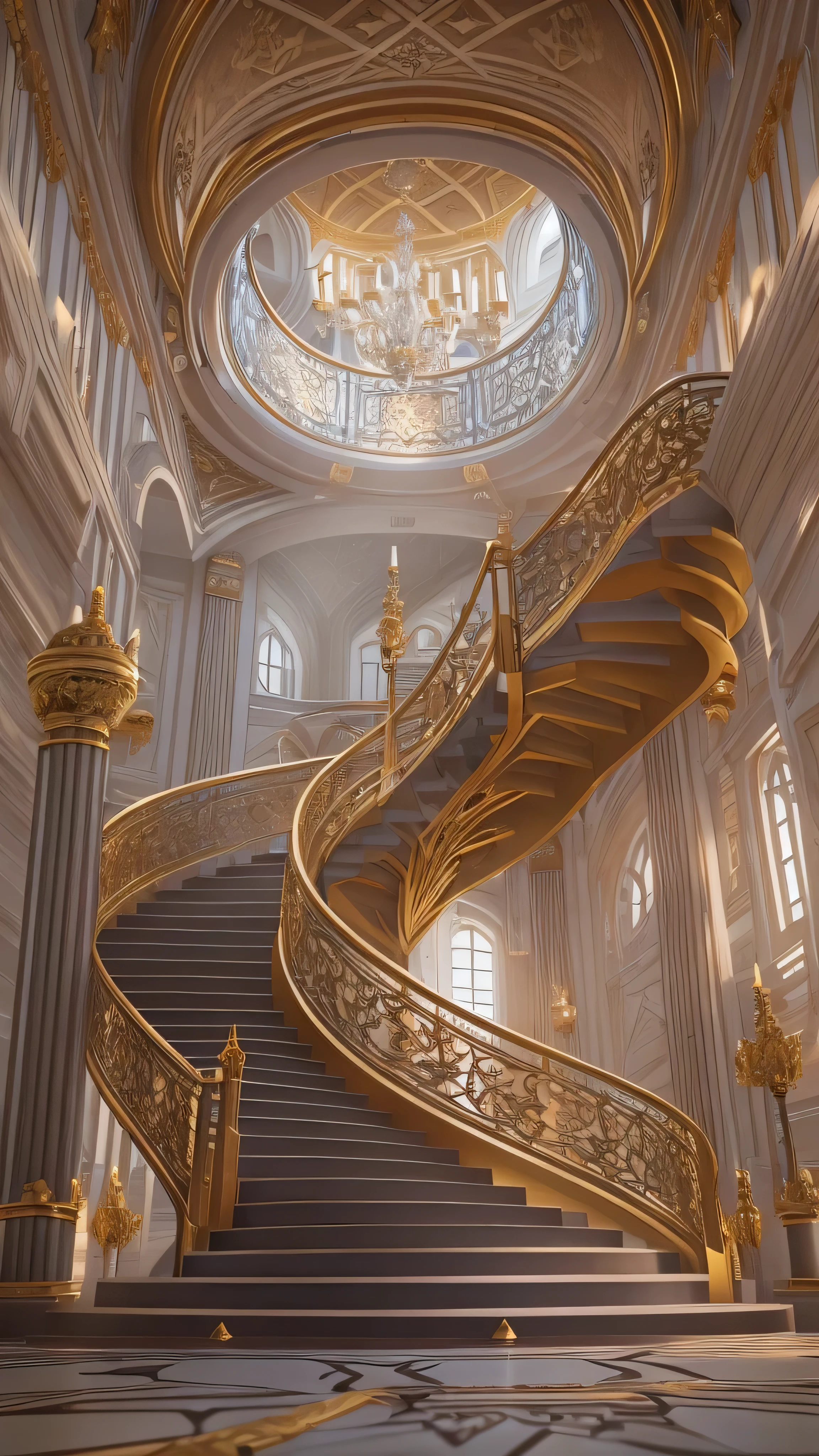 I have a large room with stairs and a spiral staircase, Futuristic Persian Palace, cgsociety Unreal Engine, brilliantly designed throne room , Unreal Engine rendering, Unreal Engine 5 : :, Futuristic Palace, Rendering with Lumion, Unreal Engine HD Rendering, Unreal Engine rendering saint seiya, Rendering with Lumion pro, Unreal Engine 5 render, Unreal Engine 5 »