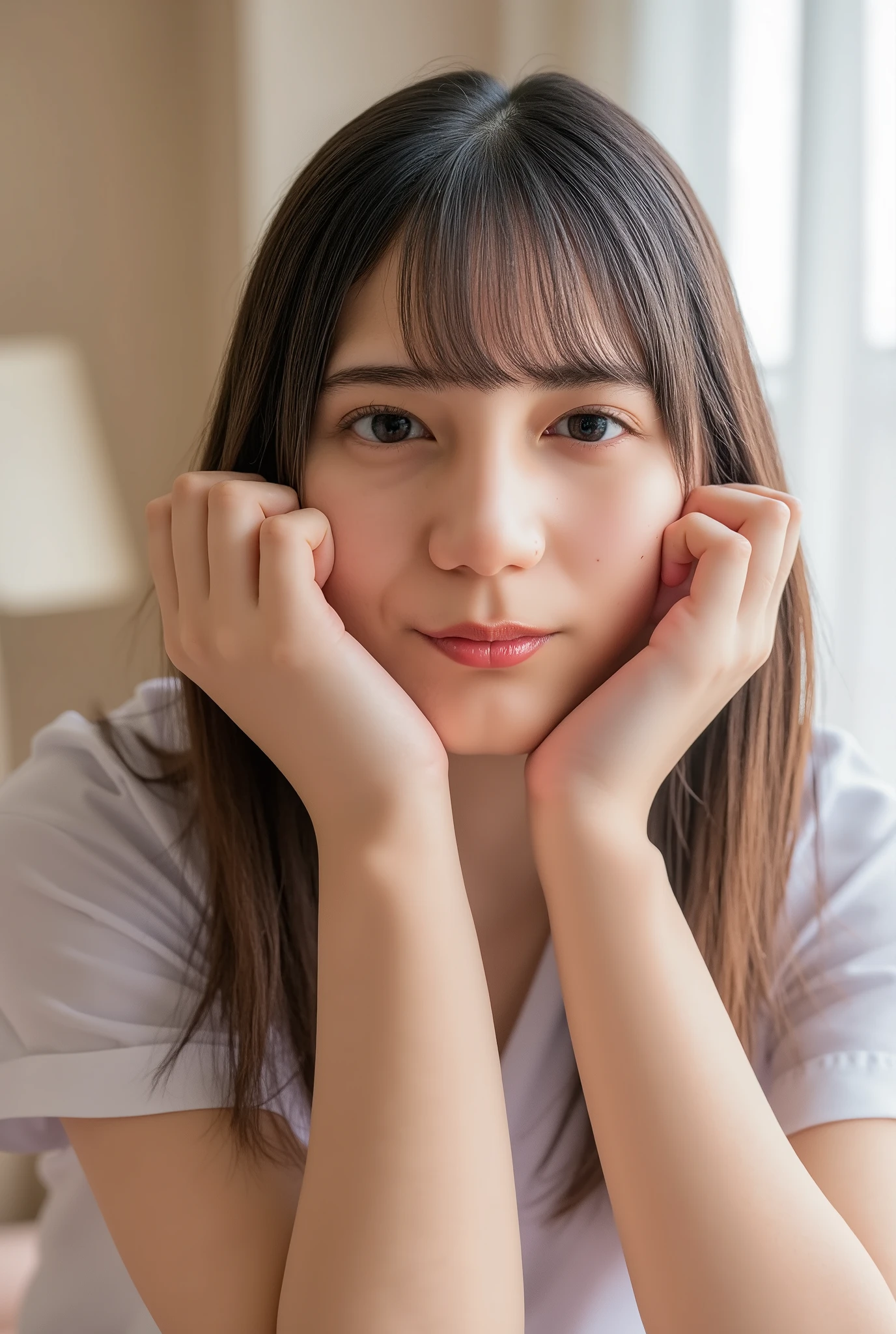 ( super beautiful girl :1.2), beautiful and clean woman , Masterpiece , ( very small breasts), (26 years old), ( very small head ), dawn, sunlight, ( perfect body:1.1), (8k), ( very delicate and beautiful ), ( top quality:1.0), ( By Mr. Nomi), By Mr. Nomi Shadows, ( nothing :1.0), detailed skin, very well detailed , Body is slim, ( beautiful hair, REAL HAIR , Thinning hair), , By Mr. Nomi, By Mr. Nomi Face, By Mr. Nomi eyes, small eyes , smile, ( eyeliner), ( mascara), ( eyeshadow), Complete身、 Opreg pose 、Nipples、 、濃い pubic hair、 layered cut 、 Complete裸、 pubic hair、Complete身 Complete裸、濃い pubic hairが見える、Complete 、 top quality, Masterpiece:1.37), Extreme light and shadow , Complete身ショット :1.5,かなり濃い pubic hair、 pubic hair、勃起したNipples、性器の周りにも pubic hair、平たい胸、 please open my legs 、 file、 pretty hairy cat 、 I'll open my pussy and show it off、Hairy Vagina、モジャモジャな pubic hair