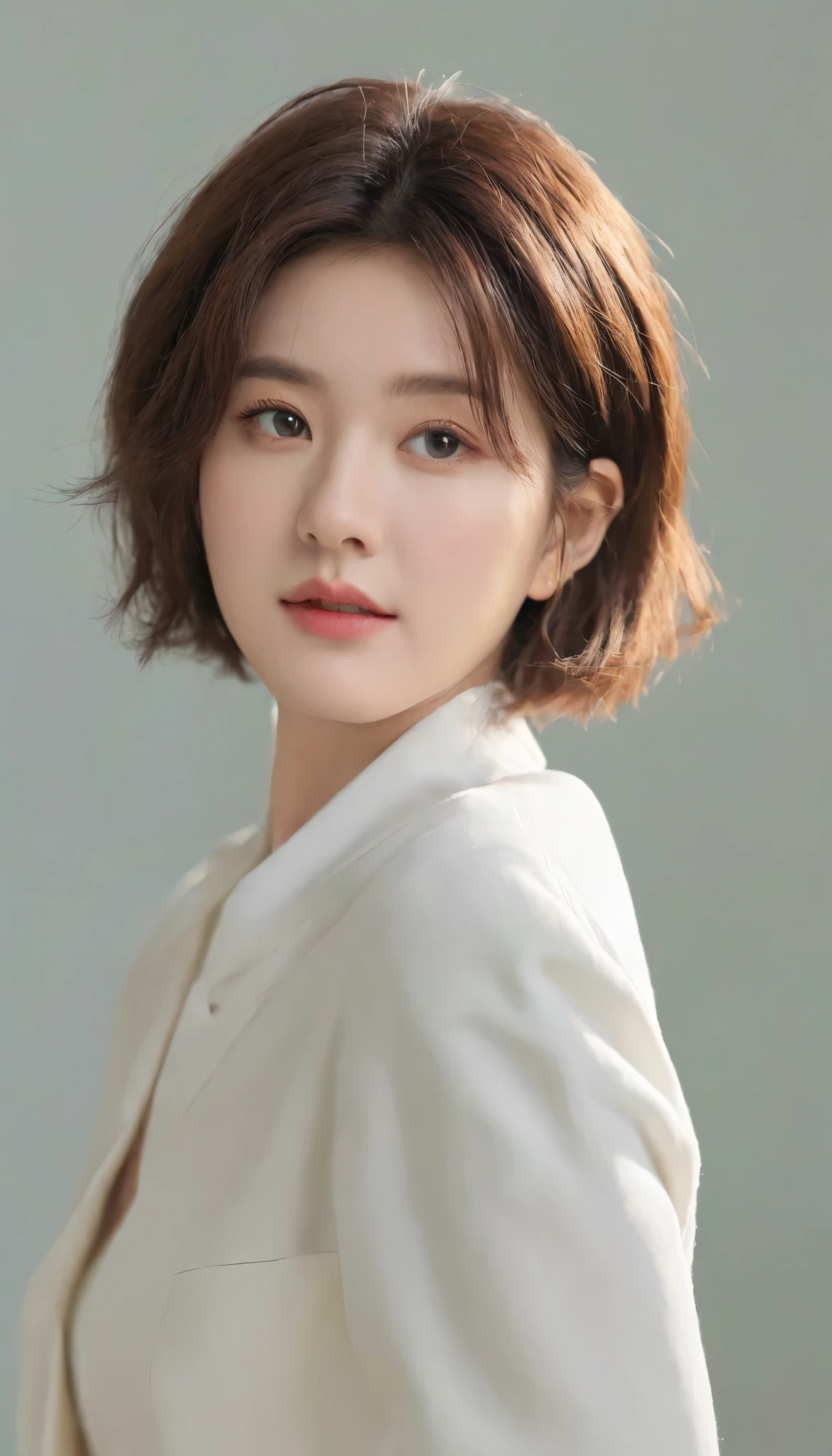 8k, Ultra-high resolution, Highest quality, masterpiece,1girl, Solo, Short Hair,