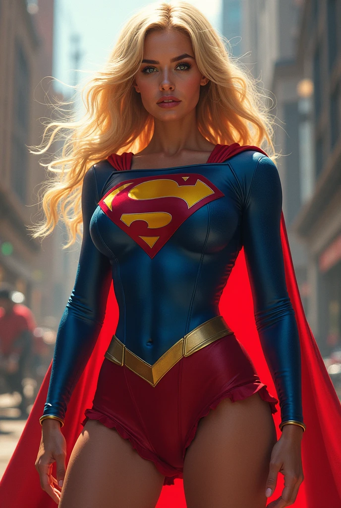 Nonsense,best quality, 1girl, supergirl, rain, masterpiece, super detailed, nsfw, transparent vinyl glued to skin, wet drops on body, full body view, planet under invasion,