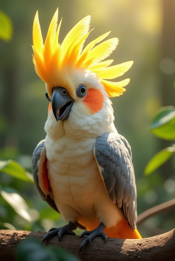 Make a cockatiel