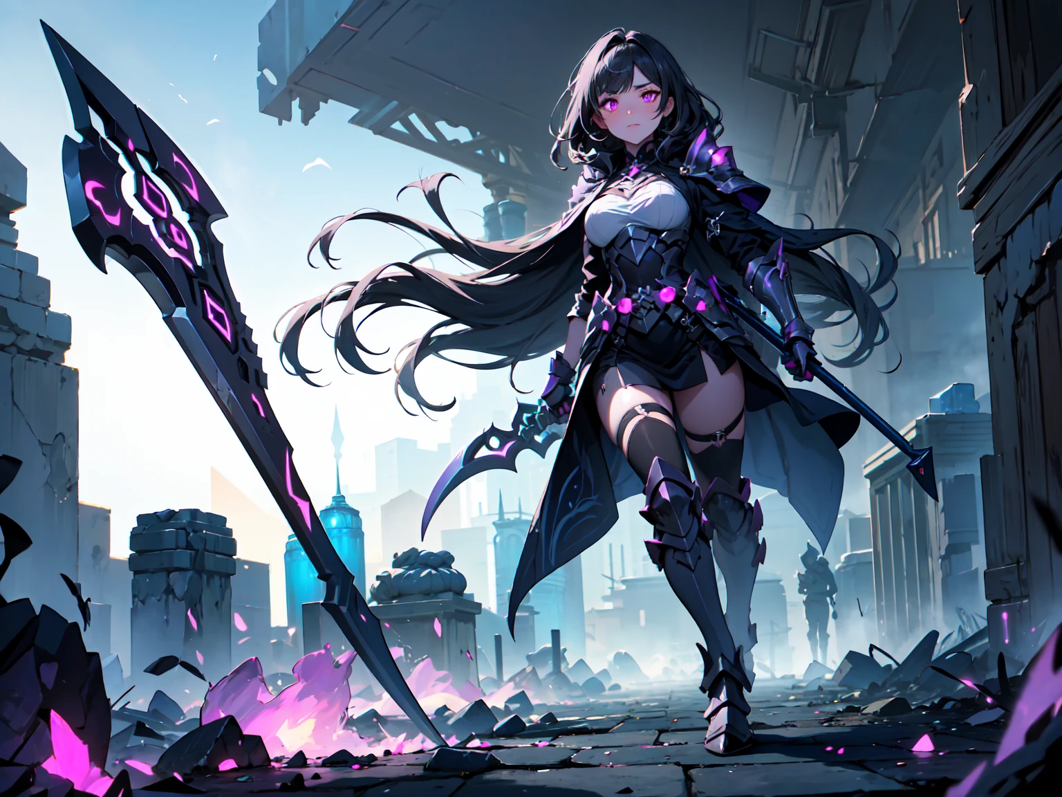 (((masterpiece, best quality, high detailed, 8k))) Design a layout showcase Gaming character, (1girl). Green|Brown clothes, stylish and unique. ((showcase weapon:1.4)), dual daggers. (masterpiece:1.2), (best quality), 4k, ultra-detailed. (Step by step design, layout art:1.5), (luminous lighting, atmospheric lighting). assassin, ((glove full hands)), (((revealing clothes:1.3))), vambraces, armored legwear, (((full_body_shot:1.4))). {In a dense jungle}.