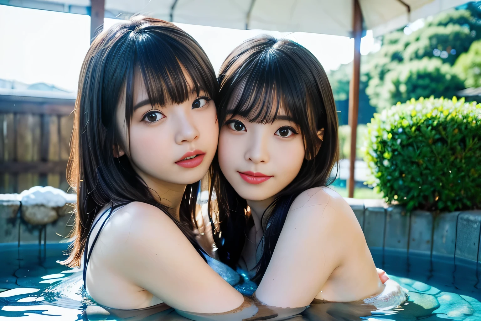 A beautiful Japanese girl with fair skin and angelic features............... 、One girl、She is a ager、Looks like a slender 12 year old.Bust is 74cm、she dives into the sea、she swims like a fish、tome'a little embarrassing for her. She has a childish appearance with a flat chest. 、 The atmosphere in the village is professional and clean.............. ...... The artwork is、Must be realistic, Highly detailed photorealistic quality, high resolution render, Gives a cute and innocent atmosphere. Lighting should be balanced and natural, Beautifully illuminate the scene.、The setting is a fishing village.、There are many male fishermen in the fishing village.、Gunze、taiwan wacoal、The lower body is a lace curtain、She is wearing cute pastel colored underwear.、The breasts are exposed on the upper body because it is dangerous.