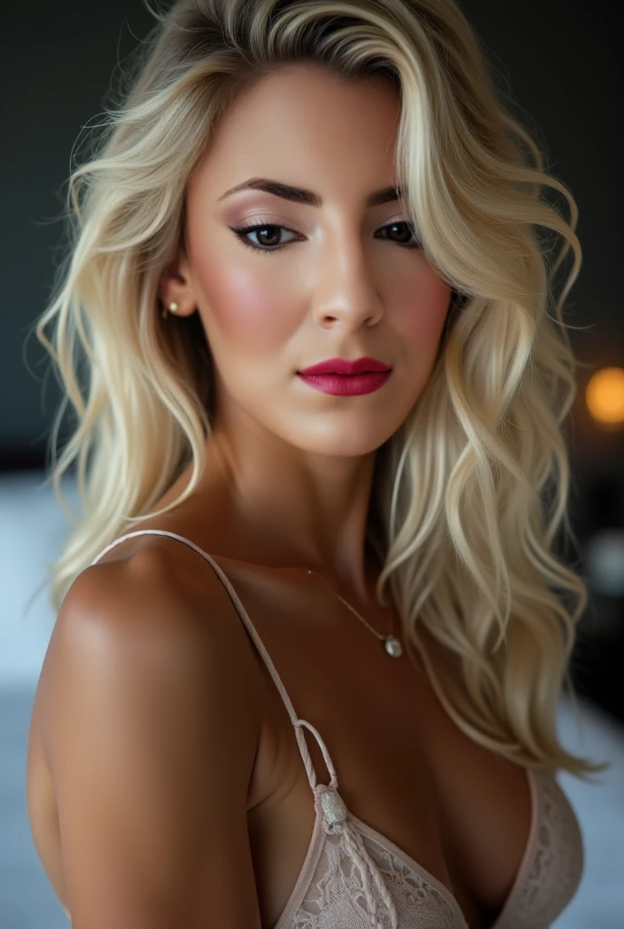 Blonde porn actress SeaArt AI