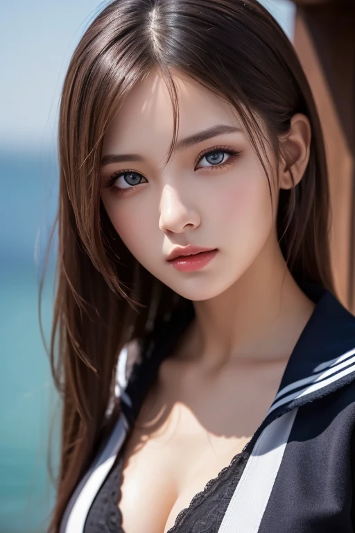 Realistic、Highest quality、Highest quality、masterpiece、Ultra-high resolution、RAW Photos、Realistic、Bright lighting、Face Light、Smooth Professional Lighting、Looking into the camera、alone、Adult female、Beautiful woman、Super Beauty、Realistic肌、Moisturized Skin、Realistic eyes and faces、Perfect model body shape、Beautiful Eyes、Big eyes、Inconspicuous tear bags、slim、big breasts of medium size、Beautiful fingers、Long Hair、Black Hair、black eye、Looks happy、Cowboy Shot、(Both ears are hidden by hair)、(((Witch Costume)))、Fantasy World、Medieval European streets