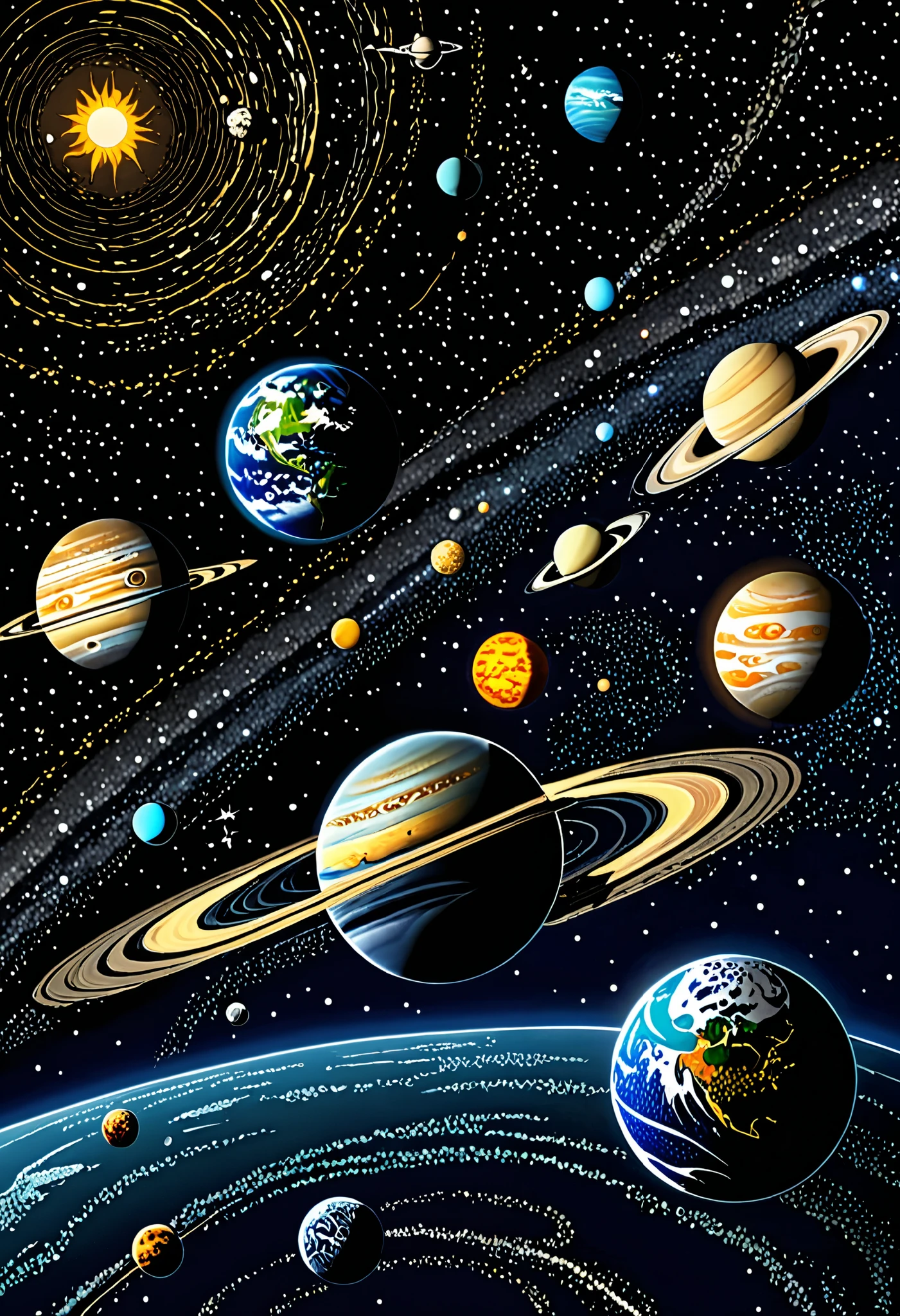 planetとロケット、solar system、planetと銀河、planetと星、浮遊planetと月、planet整列、星とplanet、空のplanet、空のplanet、planet、宇宙テーマ、Celestial Bodies、planet軌道、planetの後ろ、ミニplanet、軌道上のplanet、銀河軌道系、浮遊planet
