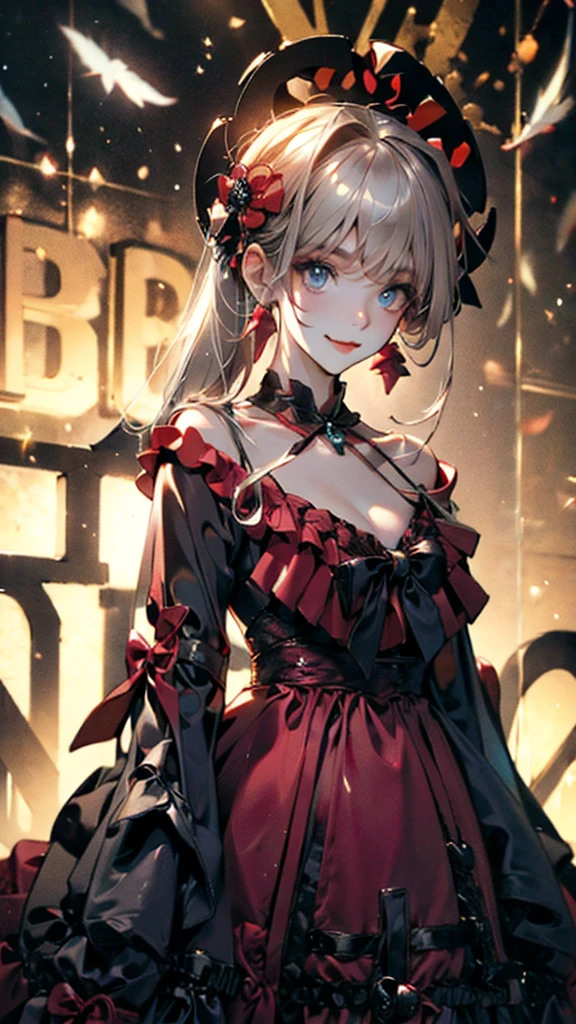 Crazy Smile, 狂ったeye, Cutely crafted luxurious hair band,(masterpiece:1.2, Highest quality), (Actual Photos, Intricate details), (1 female, alone, Upper Body, Small breasts) ,Scary atmosphere、Distorted facial expressions、Horror Art、Bloodの雨、Bloodを流す、Bloodしぶき、悪魔のeye、redいeye、scar、、火scar、whole body、Torn hair of a woman in slave clothes、(Long Hair)、(eyeにかかる長さの前髪)、、Black Hair、(((eyeの下のクマ)))、青白いskin、Feeling unwell、Pathological、邪悪な笑face、狂ったeye、(Grin)Dramatic makeup,Create mixed media art、White Background(zombie:1.2),Horror 1 Girl, Open_mouth, , red_eye, Blood, Tilt_red_skin, bandage, Injury, Blood_On top of that_face, bandageを巻いた_arm, Blood_On top of that_zombie, Blood_On top of that_hand Delicate features,disaster々new devil horns , Eyelids wide open, The trend is all,Crazy Smile, mouthを大きくOpen, mouthを開けてteethをむき出しにする,獣のような鋭いteeth, Wide lips, 非常に広いmouth, Vermilion cheeks, Blonde, Princess Cut, Ribbon hair ornament, brooch, Shiny candy blue dress, Gold embroidery,ta Style, Gothic style, Facing the audience, Otaku Room, Well-built body, Nice body, Ample breasts, Thick body,eyeを大きく開いて、Scary atmosphere、Distorted facial expressions、ねじれた笑face、Bloodまみれの、頭からの出Blood、Bloodしぶき、whole body、Long Hair、Long bangs、(((eyeの下のクマ)))、青白いskin、Feeling unwell、Pathological、邪悪な笑face、狂ったeye、(Grin)Dramatic makeup,Create mixed media art,Well-built,Nice body,Broad shoulders,I focus,(face),Messy Hair,黄色いeye,(光るeye),(Bloodしぶき:1.6),red信号,笑face,big 笑face,teeth,psycho 笑face,gesugao,Dark city background,darkness,night,(close),良いeye, 良いteeth,サディスティックな笑face,,all,光沢のあるskin,詳細なface,Beautiful body,whole body油まみれで光沢感がある whole bodyから湯気が出ている Steam like a sauna room fills the screen.. mouthからの白い息 Luxurious lace long gloves