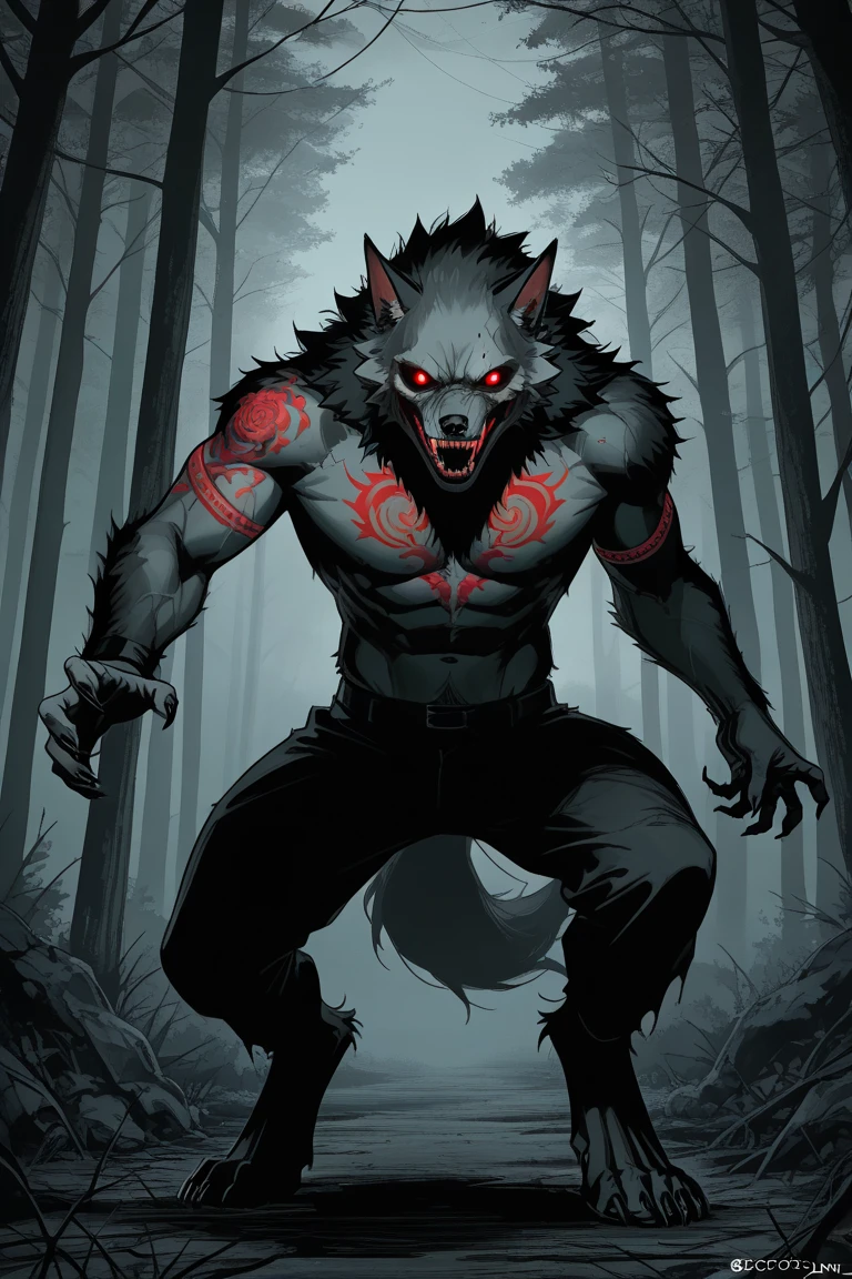 bloodlust werewolf killing a lot of mages