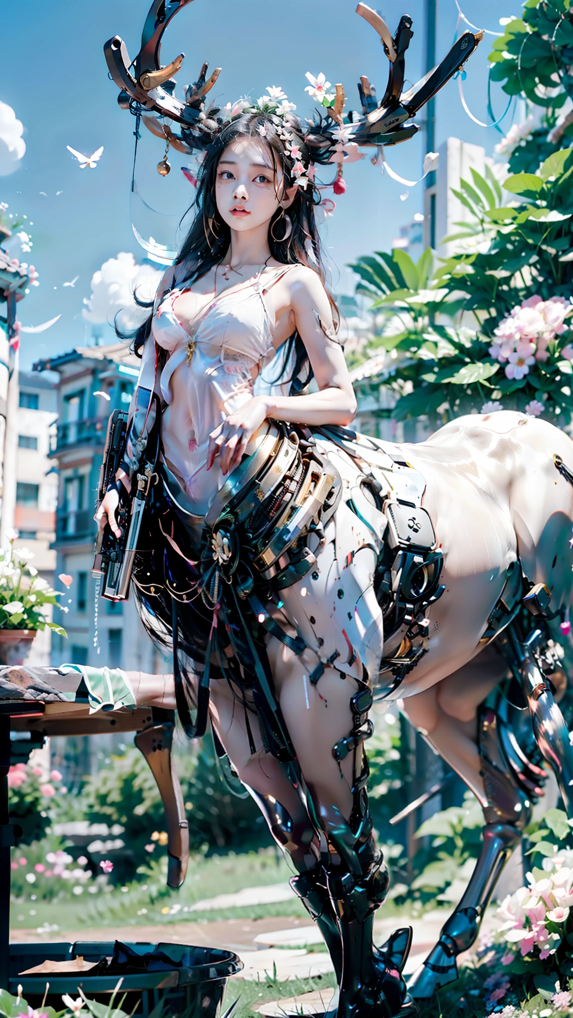 beautiful clear face(Rain waves_haneame:1.5), Super Detail, High Detail, high quality, best quality, High resolution, 1080P, harddisk, beautiful,(transformers),(Arcie),beautiful女人,Mecha Girl,Battle Mode,Mecha Girl,Sexy curved mechanical armor (Heavy,chest contour),Technology Antenna Hair Accessories,Female Warrior