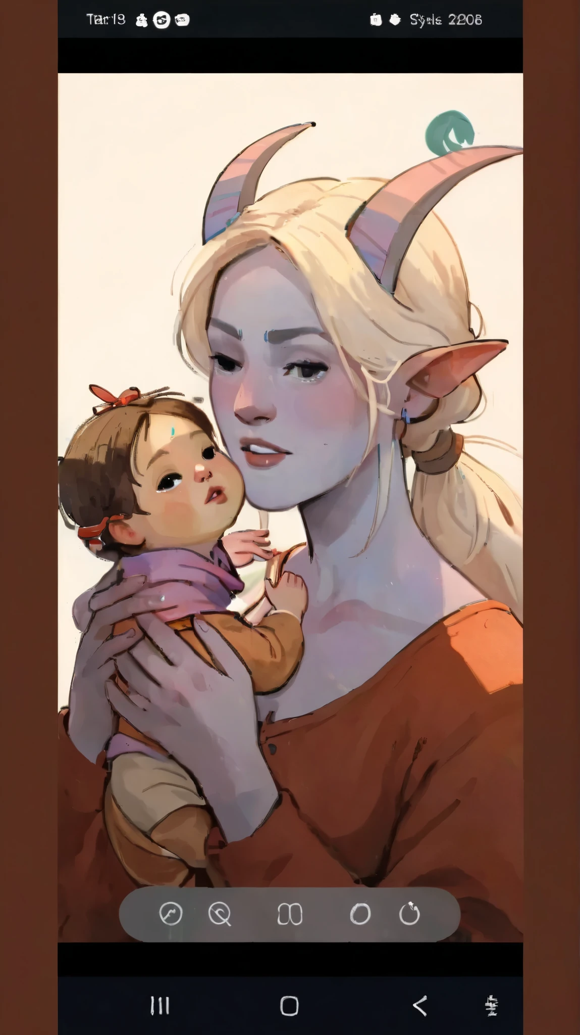 beautiful woman breastfeeding newborn baby, long white hair, serene expression, soft lighting, natural setting, detailed portrait, cinematic composition, glowing skin, tender moment, intimate scene, photorealistic, highly detailed, 4k, hdr, studio lighting, sharp focus, masterpiece, estilo anime,Medieval setting