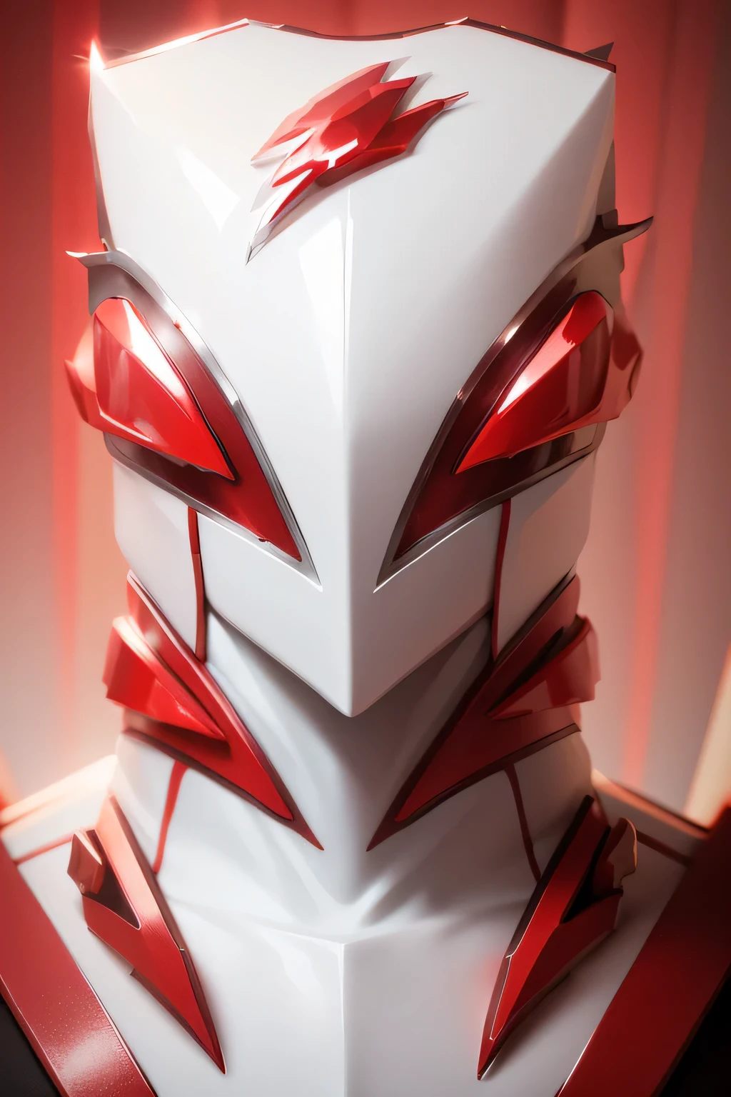  Primary use of crystal red  ,  use gradient red as the main color  ,    and white as secondary colors  （Armor textures ，  Red is the dominant color，White gold is a secondary color    ），   with only crystal red and white  