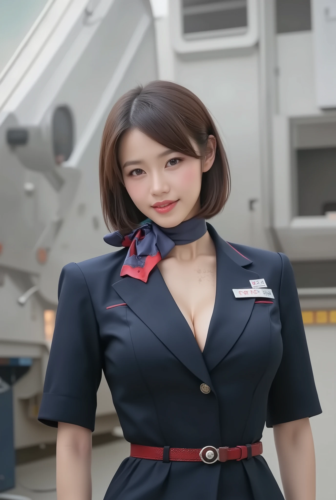 (( Masterpiece: 1.2), ( top quality), ( very well detailed), ( ultra high resolution), ( photorealistic: 2.0), ( RAW Photo: 2.0), 8k, wallpaper, ((nudity:1.5)), ( one woman), ( young sexy woman washing a car: 2.0), ultra high resolutionカメラで撮影, ( Japanese woman), (Big Breastsで健康的な体型), ( smile face), (Sexy standing pose, Highlight Clevidge ), ( cabin attendant: 1.4), (sight, sharp pupils, Detailed Eye Drawing), very beautiful face, Perfect Face with Attention to Details , big, even eyes , flashy makeup, ( detailed skin texture: 2.0), A lovely and delicate face, (Big Breasts), (Very sexy thighs), (cowboy shot), ( ), ((( airplane background ;1.7))), ( sensual: 1.2), ( functional), ( Beautiful female hands ), (Thin hands), (look at me),