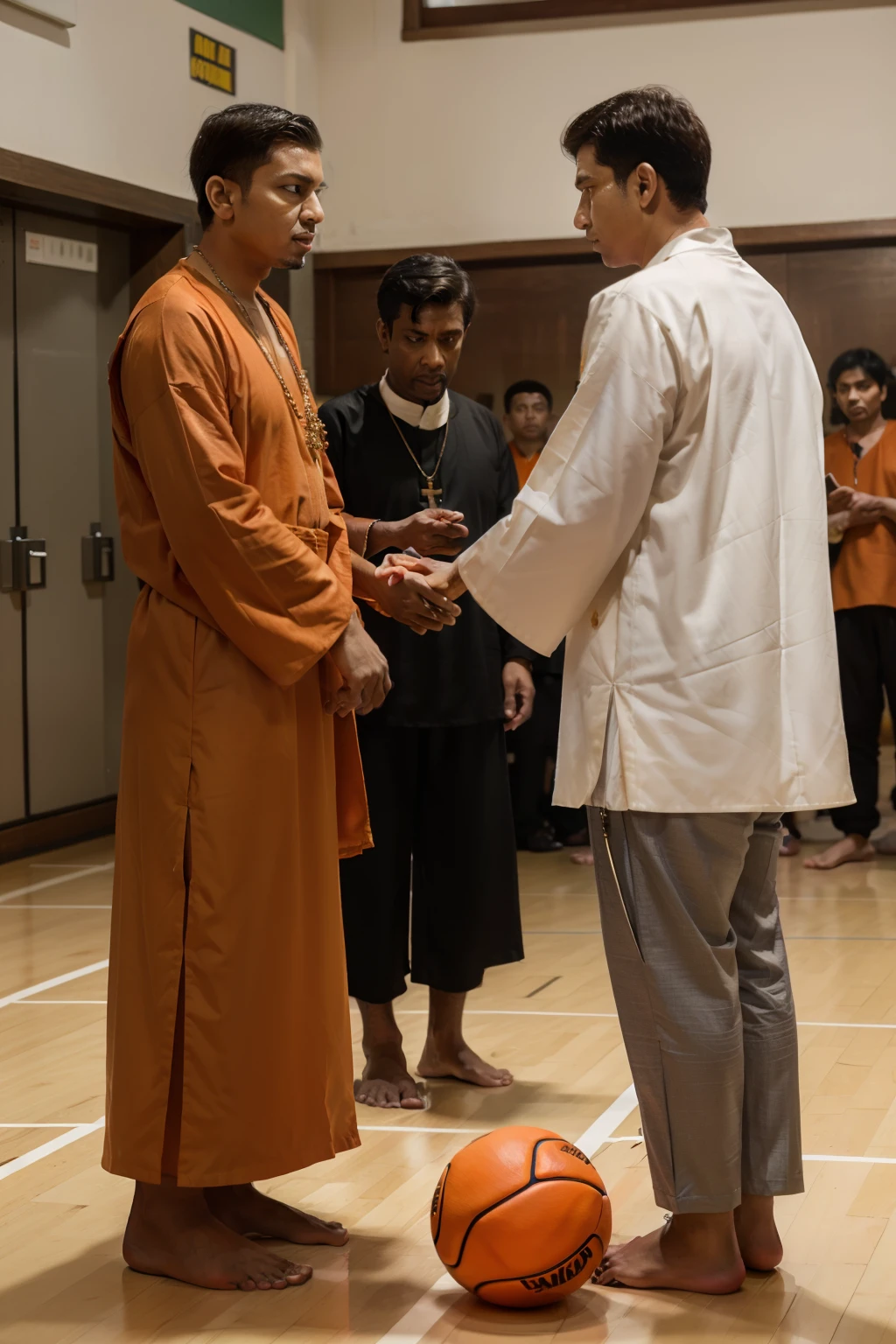 Allah and Jesus mate with Buddha in the ass
