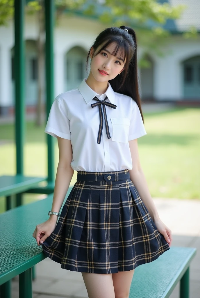 Baby-faced Girl Lolita Elementary School Girl Fluttery Skirt Full Body No Bra B Cup