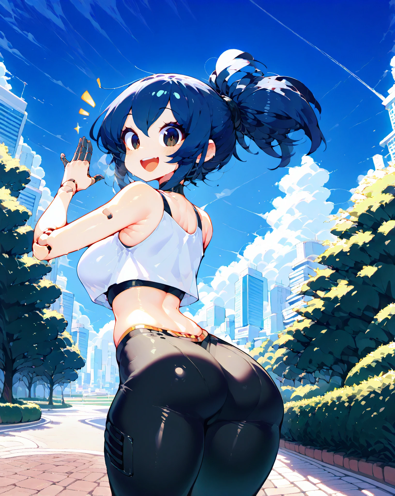 Close up portrait of a person with a backpack and backpack, 2 d anime style, unknown artstyle, anime moe art style, 2D Styles, Kantai Collection Style, sketchy artstyle, the anime girl is crouching, 2 D Anime, lolish, made with anime painter studio, cel - shaded art style, anime art style, speedpaint
