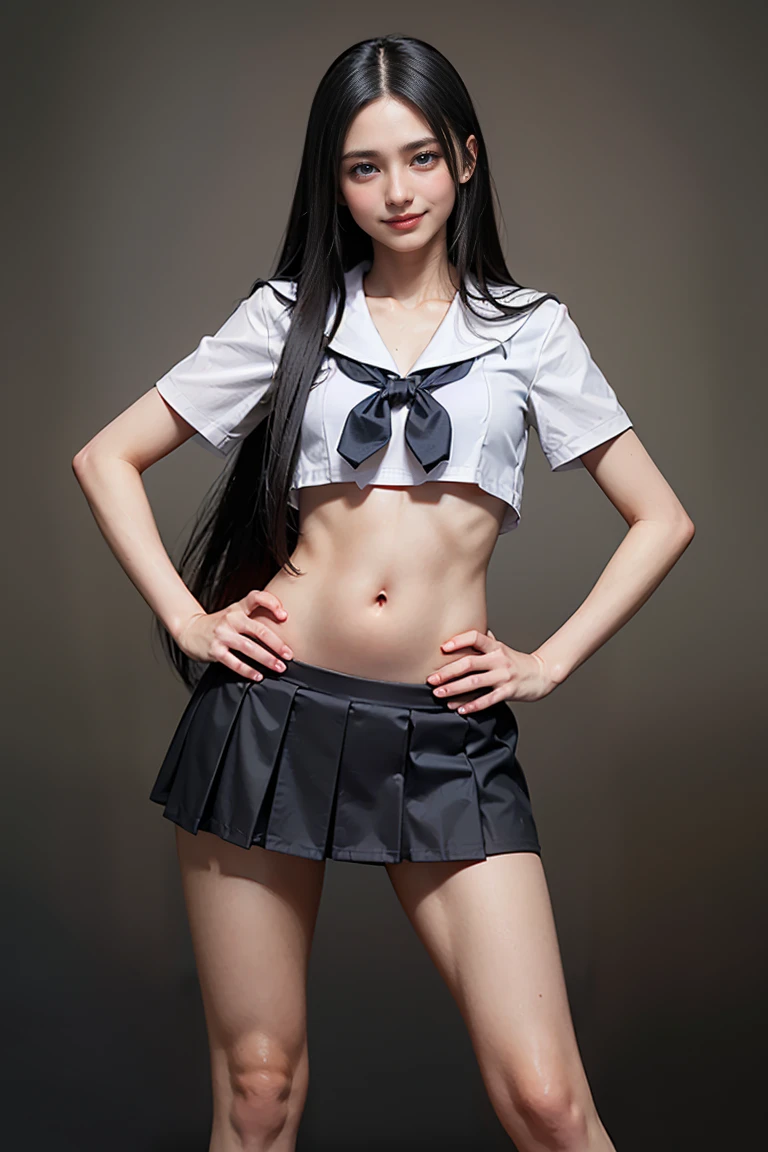 NSFW,(8KRaw photography、top-quality、masuter piece:1.2)、ultra-detailliert、ultra res、(realisitic、rialistic photo:1.37)、portlate、high-definition RAW color photography、Professional Photography、highly detailed and beautiful、ighly detailed、8KImage wallpaper、amazing detailed、huge filesize、Official art、Highly detailed CG Unity 8KWallpapers of、highly detailed beautiful girl、extra detailed face、extremely detailed eye、highlydetailed skin、extremely detailed fingers、highly detailed nose、very detailed detailed mouth、Perfect Anatomy、细致背景、18year old、10 generations、Cute little girl s、Realistic body、de pele branca、glistning skin、Handsome body、A dark-haired、kawaii、kawaii faces、Lifelike face、Delicate eyes、Sauce order、Looking at the camera、front facing、thick thight、(Highly detailed white skin)、Tecateca、embarassed face、Excited face、Muchimuchi、(Big ass:1.33)、((I want to see up to the kneecaps:1.33))、Open Regula Selton's down shirt、Wear a ribbon)、(1 high school girl uniform:1.2)、smil、((Mini Pleated Skirt))、((Lace white panties visible through the skirt:1.3))、(((Lift the middle of the skirt、Lift the skirt yourself)))、huge smile、(Captures the entire leg up to the shin:1.57)、((Japanese high school girl:1.4))、((I can see my nipples:1.46))