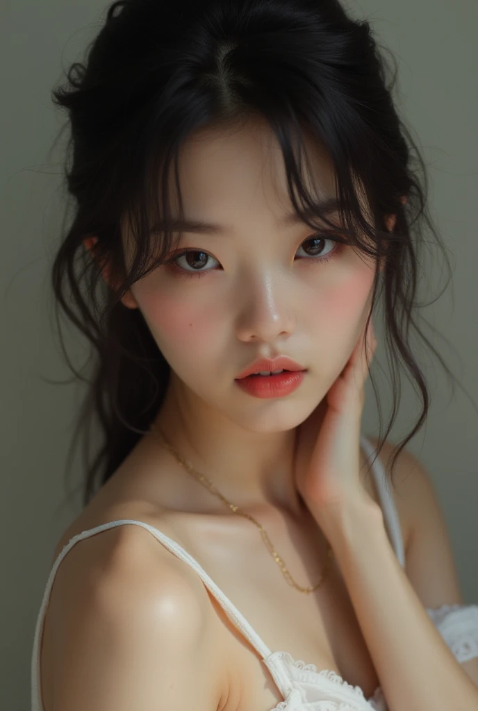 A Korean girl giving her pussy and 