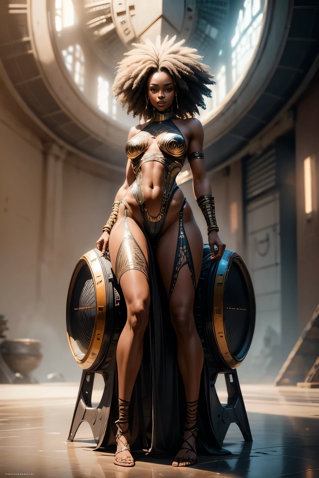 Beautiful afro woman, beautiful face, beautiful symmetrical face, beautiful face, detailed face