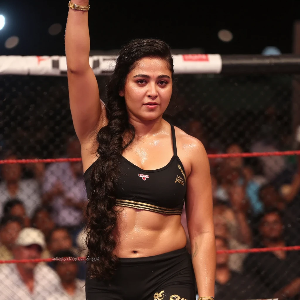 Aiswarya rai as wrestler in awe