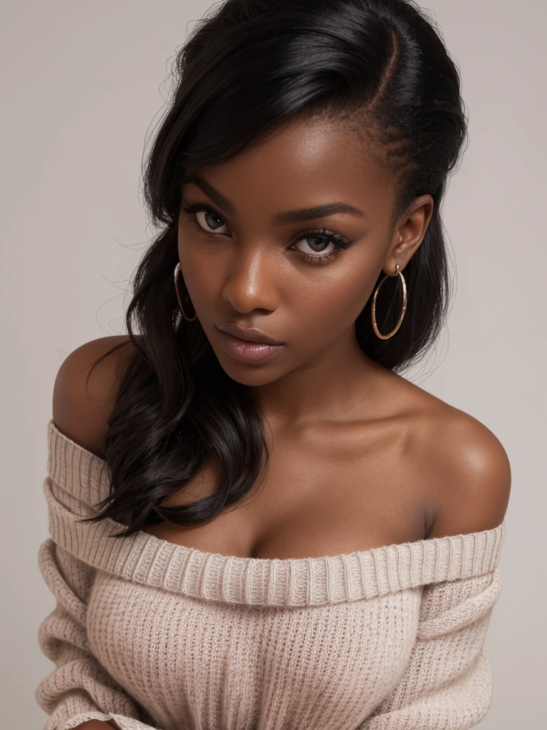 magnifique femme africaine 1m65 avec les cheveux tressée 