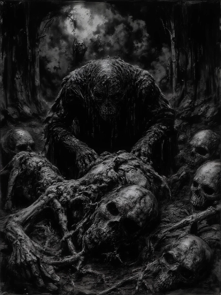 Esclaves hyboriens, 3 filles, shackled