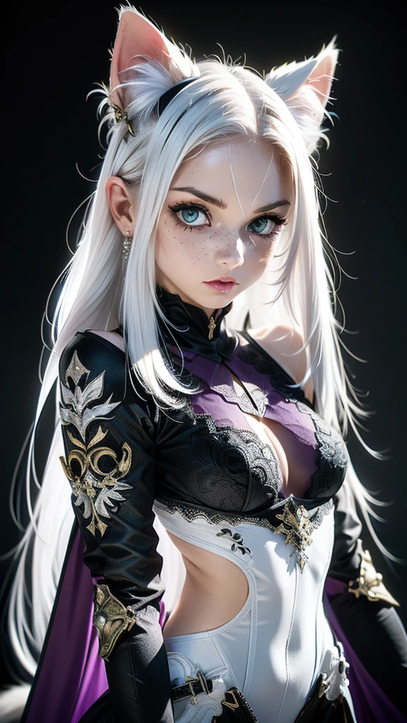 ((( WHITE HAIR, [PERFECT REALISTIC EYES]))), ((( HOLDING A BRAID IN HIS HANDS,))) ultra realistic 8k CG, perfect face, flawless, clean, masterpiece, professional work of art, famous art, cinematic lighting, cinematic flower, perfect face, beautiful face, beautiful eyes, (((( perfect female body, narrow waist))), GOCHIC, real, SINISTER, BLACK HOOD, WIDE SMILE, (DARK SETTING), fantasy, MACABRO, unreal, science fiction,  (huge breasts), BLACK clothing, lace, lace trim, lace socks, nsfw, chest out, absurdly long hair, very long hair, (saturated: 1.4), SKULLS AROUND, intricate detail, delicate pattern, sexy, charming, seductive, seductive, erotic, charming, hair ornament, necklace, earrings, bracelet, armband, looking at the viewer, in the forest, willow trees, river, galaxy, starry multicolored sky, 3 moons, wings