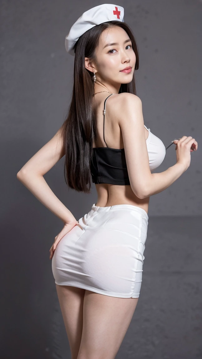 best quality, masterpiece, 1 girl, beautiful face, (photo realistic:1.3), edge lighting, from below, (high detail skin: 1.2), 8k ultra hd, DSLR, high quality, high resolution, 4k, 8k, bokeh, ridiculous, best ratio four fingers and one thumb, (realistic: 1.3), cute 1girl, huge breasts, super short white pleated skirt, super big ass up, cocked ass, beautiful buttocks, nude photos, from below, sky